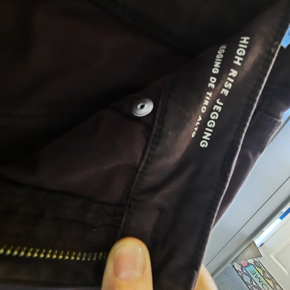 Universal Thread High Rise Jeggings Plum Size 26R - Picture 4 of 6